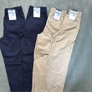 LOT OF 4 NWT French Toast Boys School Uniform Khaki Pants 14